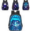 Vibrant Cartoon Character Backpack For Kids Stylish Oxford Cloth Large Capacity