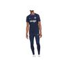 Nike Chelsea FC Strike Color Block Letter Logo Print Crew Neck Short Sleeve T-Shirt Men Tops Navy-Blue DJ8586-422
