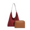 Single Shoulder Child and Mother Bag Large Capacity Commuter Tote Bag New Retro Fashion Soft Leather Messenger Bag