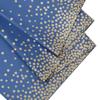 Black Gold Dot PEVA Tablecloth - Rectangular, Disposable, Waterproof, Oil-Proof for Festival Party Decoration