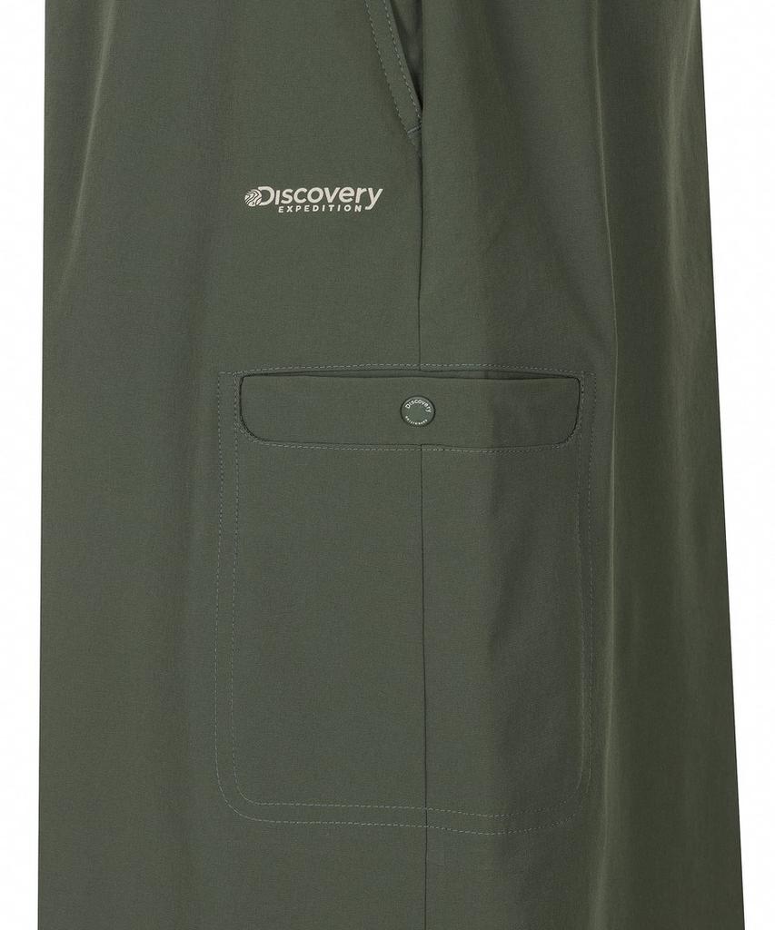 DISCOVERY EXPEDITION Women'S Stretch Woven Training Cargo Skirt (D/Khaki)