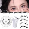 No Glue Required Manga Lashes Repeatedly Magnetic False Eyelashes Wispy Lashes  Women