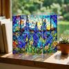 3 Panel Divider Mini Folding Screen Decorative Desktop Folding Screen Acrylic Suncatchers Ornament for Office Home Decors