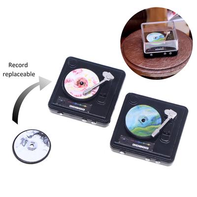1Pcs 1:12 Dollhouse Miniature CD Player Disc Player Home Model Decor Toy Doll House Accessories