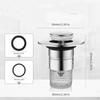 Bathroom Sink Stopper with Advanced Drain Filter for Home and Hotel Use