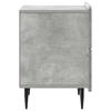 Nightstand Concrete Gray 43 x 34.5 x 49.5 cm Particleboard