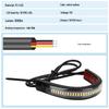 LED Dual-Color Front Shock Fork Light Strip with Turn Signal for Off-Road Motorcycles