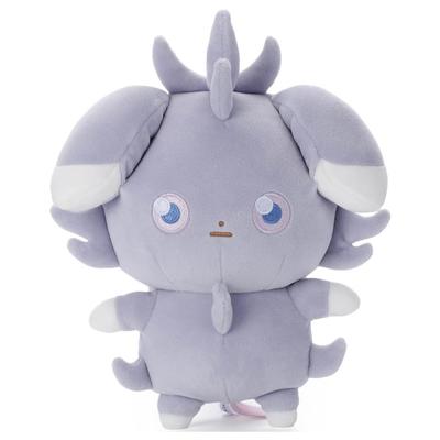Takara Tomy Arts (TAKARATOMY A.R.T.S) Pokémon PokéPiece Mocchi-Mocchi-Style Plush Toy, Meowspur, Approximately 26cm Tall