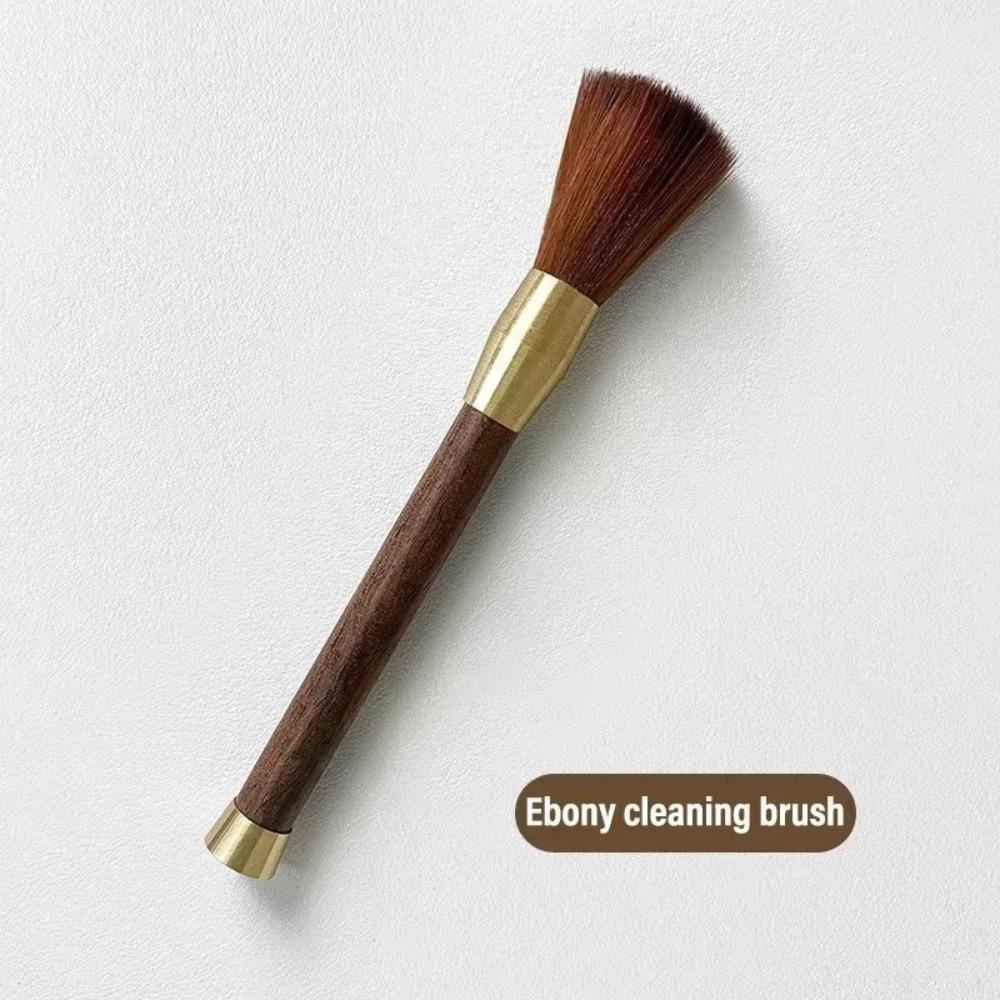 1Pcs Wooden Handle Espresso Machine Cleaning Brush  For Home Kitchen Barista Cafe Use