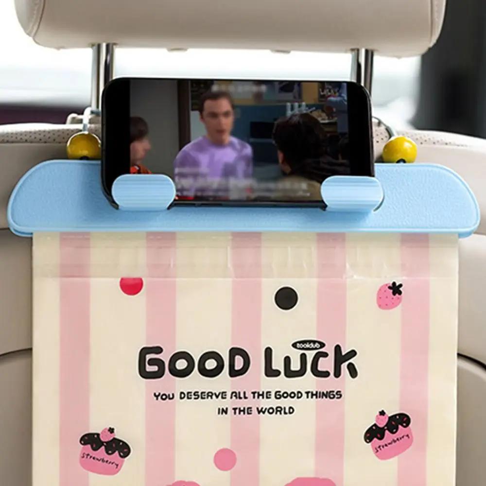 Portable Reusable Car Hanging Trash Bag with Adhesive Mount - Vehicle Interior Storage Case for Organizing