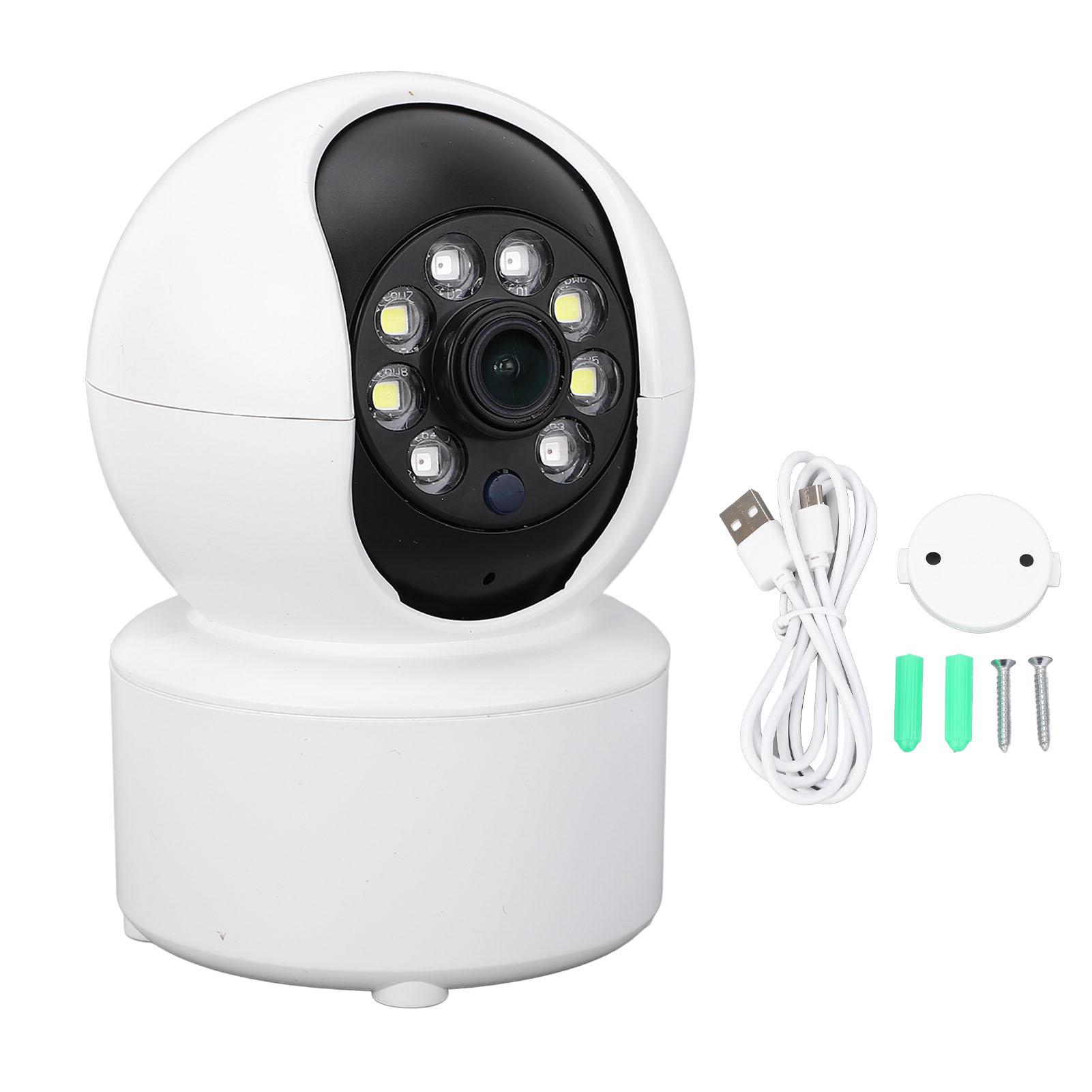 

Indoor Security Camera Home 1080P HD 2 Way Audio Motion Detection Night Vision Rotatable WiFi