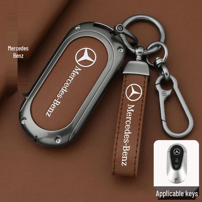 Mercedes Key Case for E300L, C260L, GLC300L, C200L, A200L, GLA, GLB, GLE Models