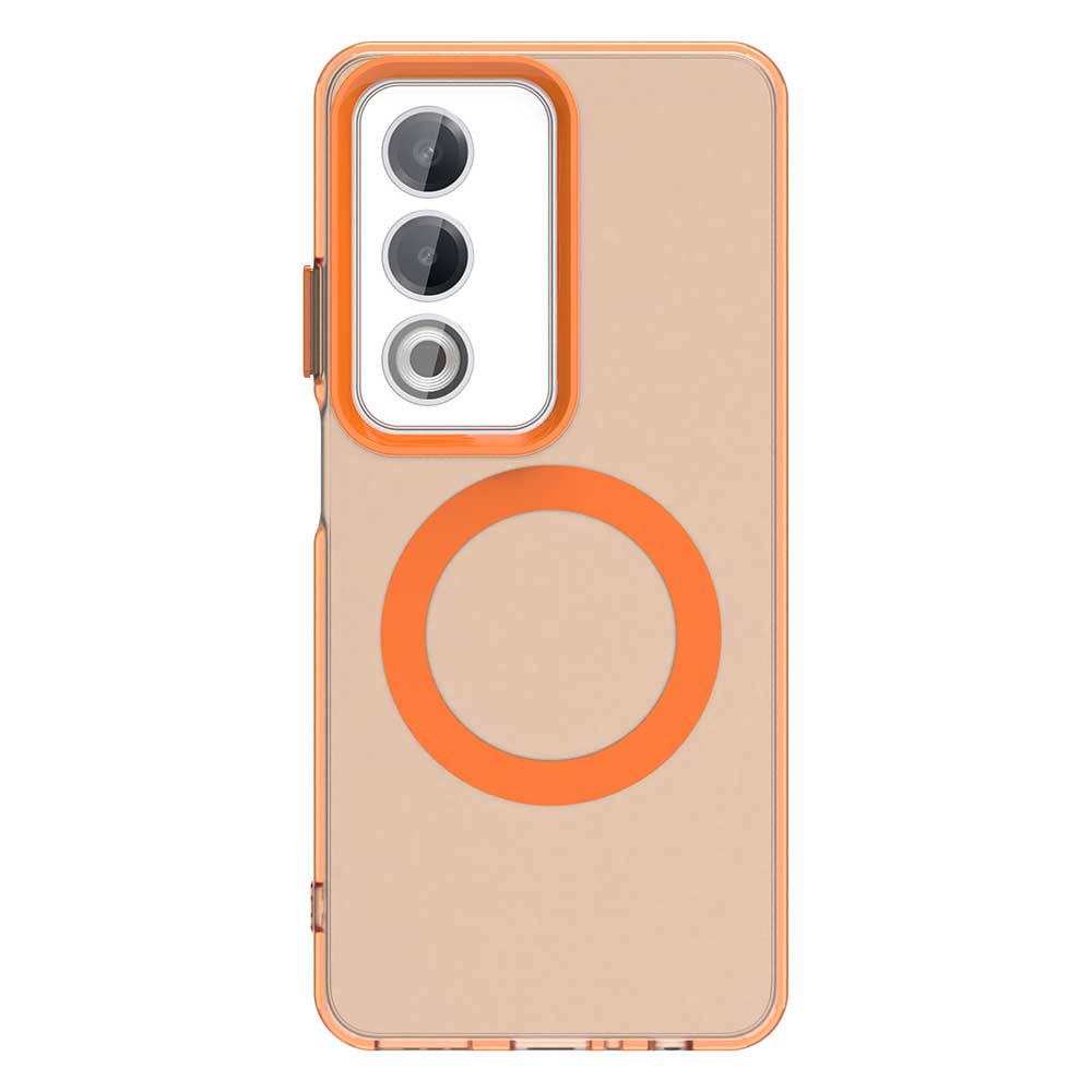 Magsafe Matte Phone Case For Oppo A3 Pro Protective Case Magnetic Wireless Charging For Oppo A80 5G Shockproof Back Cover