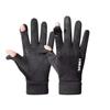 1 Pair Faux Suede Winter Warm Gloves Full Fingers Driving Gloves Outdoor Mittens  Outdoor Sports