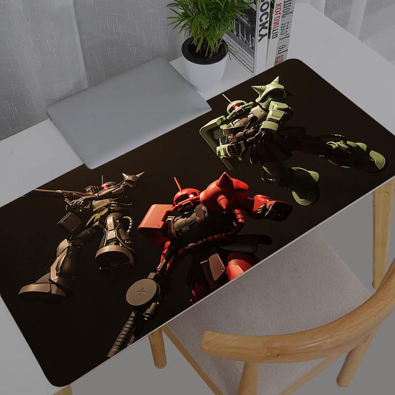Mouse Pad Rubber Mobile Suit Gundam XXL Table Large Gamer Xxl Desk Mat Computer Keyboard Gaming Accessories Carpet Mousepad