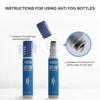 Anti-Fog Spray for Diving Glasses & Masks, Defogger for Swimming Goggles Underwater Eyewear, No Blurry Vision, Long-Lasting Effe