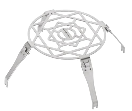 Takibism Ishinomaki for JIKABI Fire Pit Trivet, TAKIBISM GOTOKU ISHINOMAKI for JIKABI, Foldable and Compact, Made in Japan, Ideal for Camping, BBQs, a