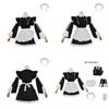 Hatsune Miku Maid Costume Sweet And Charming Black And White Dress For Cosplay Anime Fans