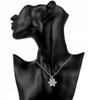 Necklace Pendant Silver 925 Chain Snowflake Gift