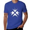 Erra White Burst Logo Tshirt Korean Fashion Blacks Summer Tops Unisexs T Shirts