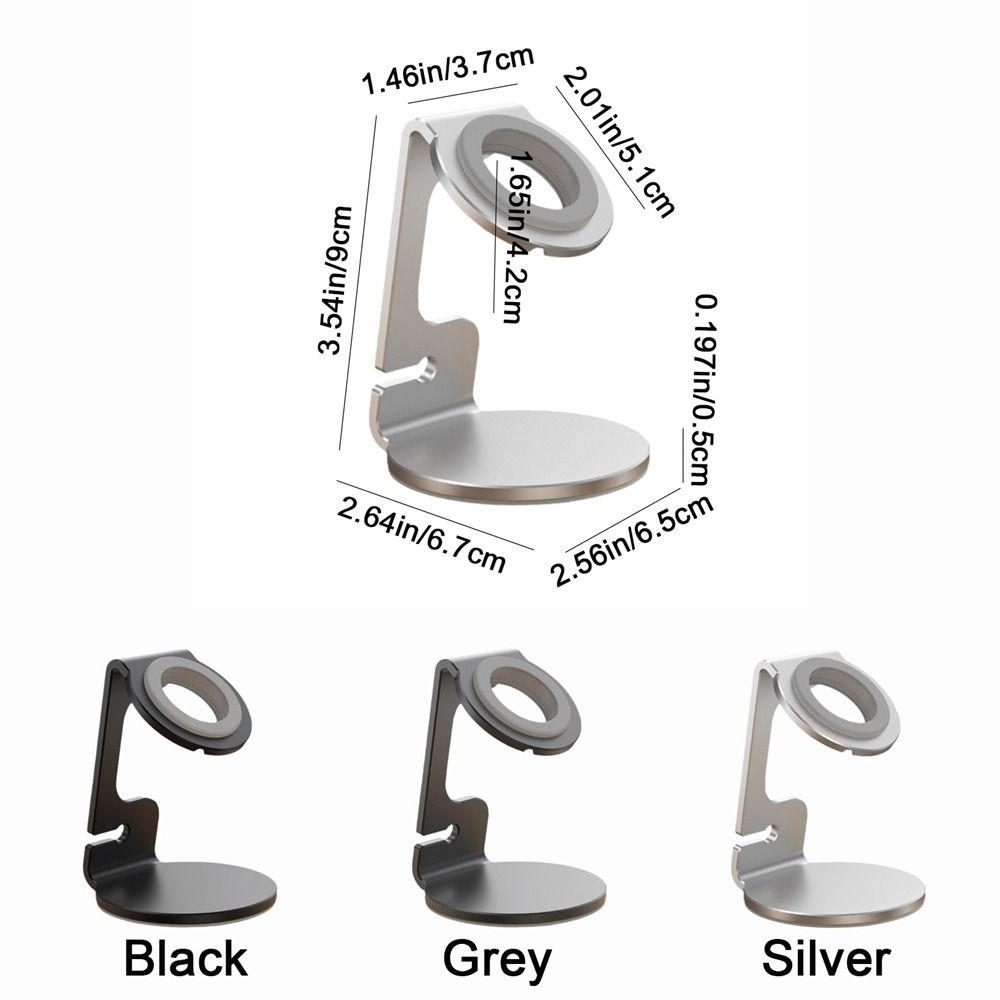 Aluminum Zinc Zinc Alloy Watch Charging Stand Stable Watch Charging Holder  Nightstand