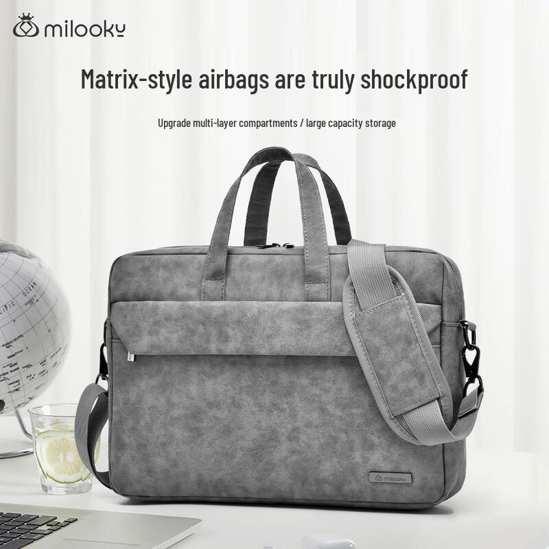 Milooky Business Commute Laptop Shoulder Bag