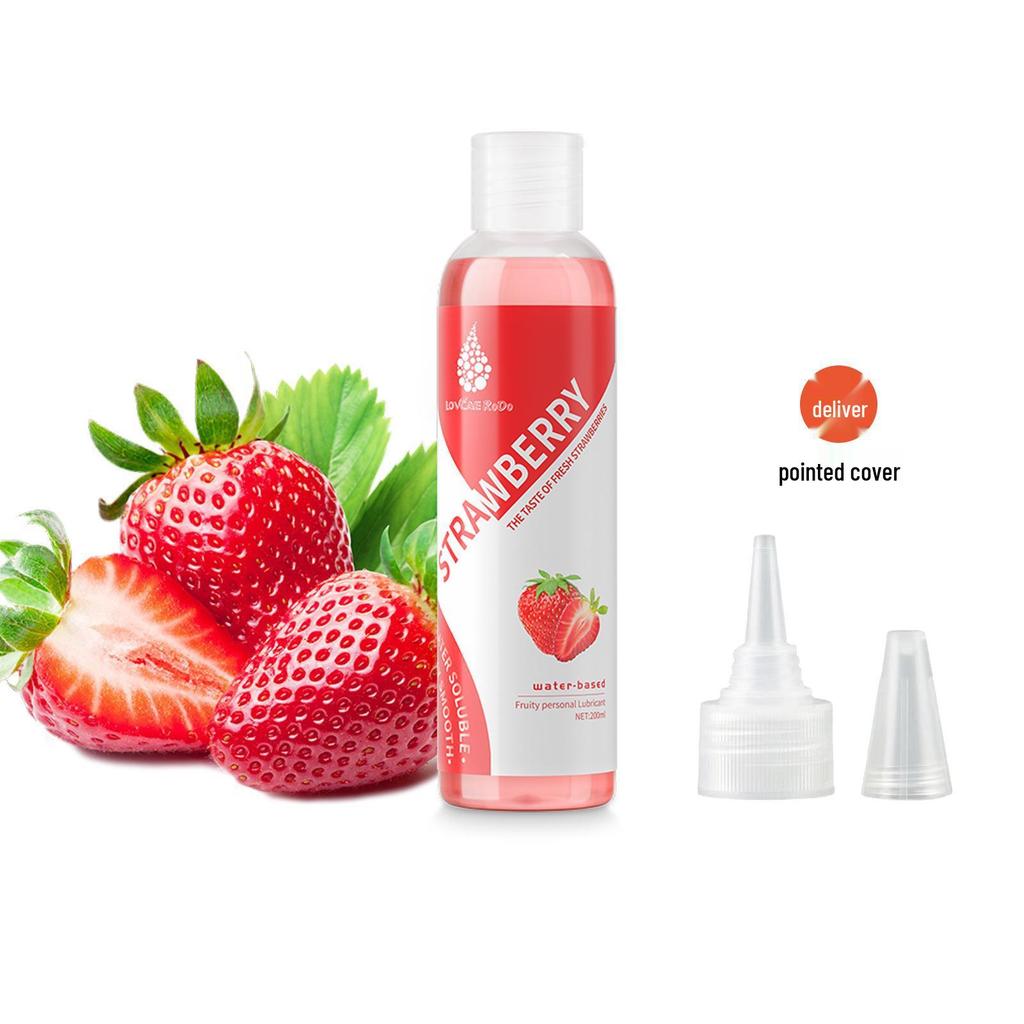 Edible Fruity Lubricant for Intimate Fun - No-Wash, Unisex