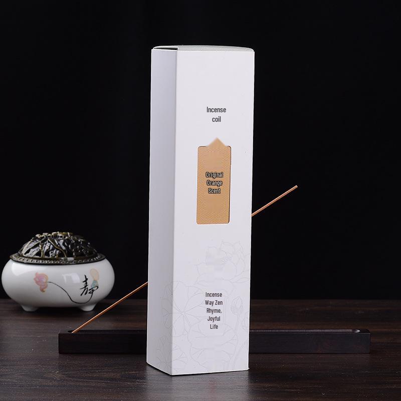 Agarwood Sandalwood Arborvitae Tibetan Mugwort Incense Sticks, 21cm, Indoor Aroma Diffuser, 200g Pack