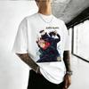 Jujutsu Satoru Gojo Unisex Tshirt 2026 Summer Anime Print Round Neck Casual Parentchild Short Sleeved Top