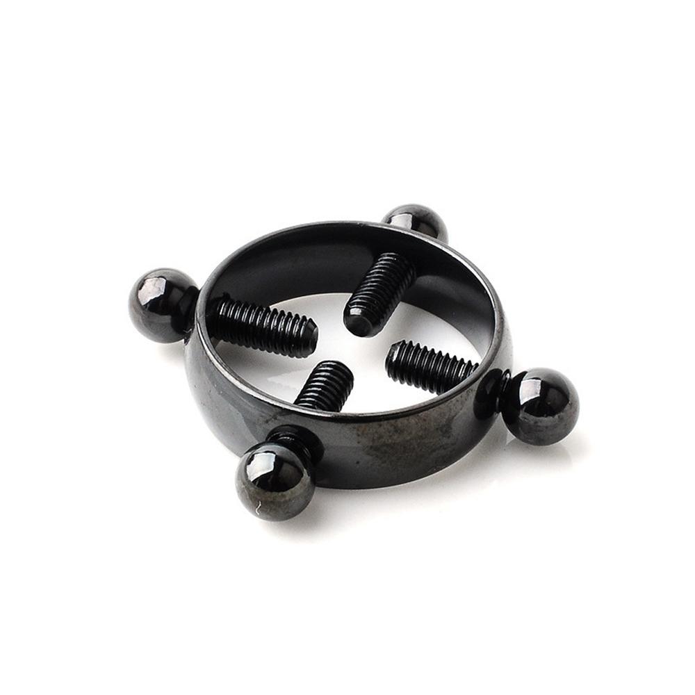 2Pcs Edelstahl Nicht Stechende Nippel Klemmen Ring Sexy Schmuck Dekoration Stimulieren G Punkt Schmerzlos Erwachsene Sex Spielzeug für