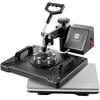 Heat Press 5 in 1 Heat Press Machine 38x30cm T-shirt Press Mug Printing Machine Multifuctional Heat Transfer Machine for T-shirt Mug Hat Plate