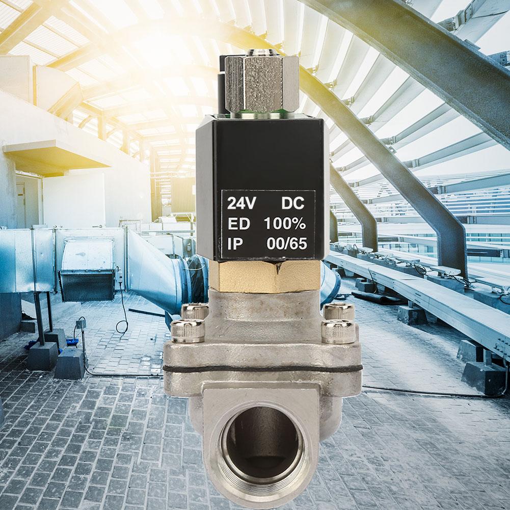 2S-200-20 G3Celsius4  Normally Open Stainless Steel Electric Solenoid Valve for Water   ( 12V)