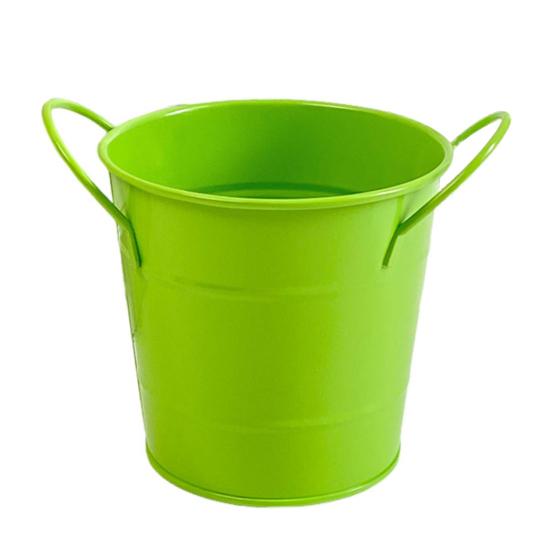 Metal Bucket Pencil Holder Funny Desk Organizer for Office Home Large Capacity Stationery Storage Boxes for Pens Markers Rulers