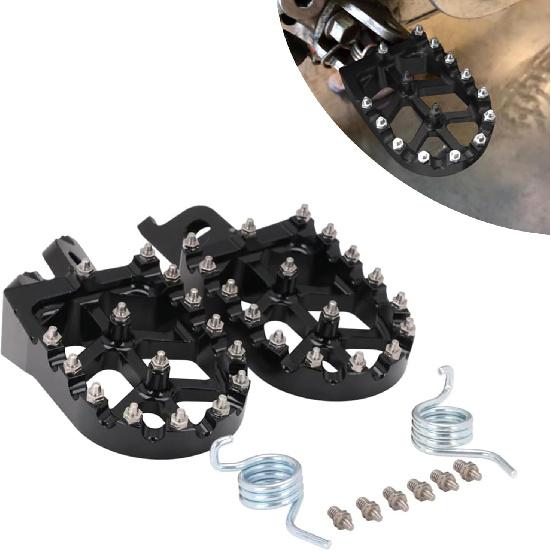 Foot Pegs for Dirt Bike,7075 Aluminium CNC Foot Pedals Rests for CRF300L 2021-2025/CRF300 RALLY 2021-2023/CRF250L CRF250M 2012-2021/CRF250 RALLY