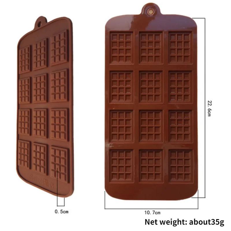 

Силиконовая форма для шоколада, форма для льда, вафельный торт, форма для выпечки, 12 ячеек, украшение своими руками, кухонная помадка, форма для выпечки, конфеты, десертный бар