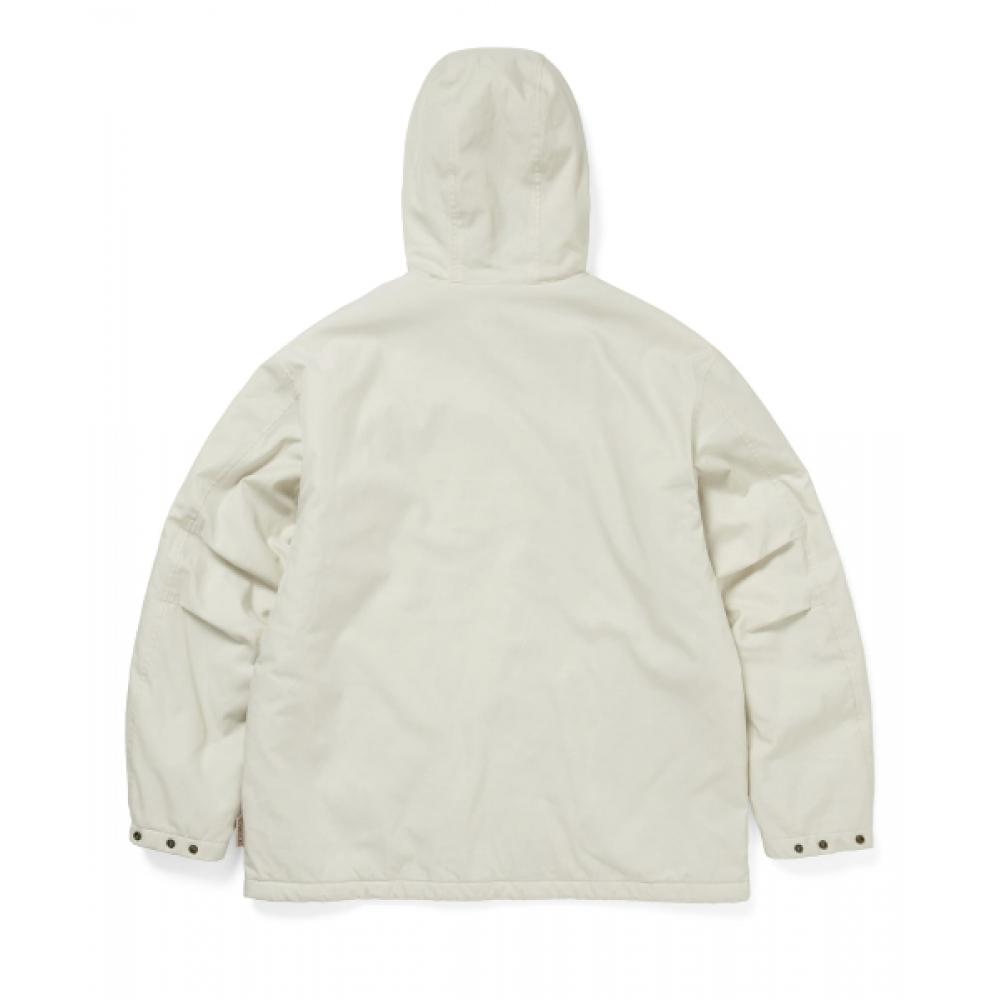 Thisisneverthat Hooded Puff Parka Stone