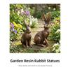 Vintage Rabbit Decor Nordic Rabbit Statue Resin Rabbit Ornament