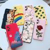 For Realme GT Neo 3T Case Realme GT Neo 2 GT2 Cover Rainbow Flower Soft Silicone Protective Phone Bumper Realme GT Neo 3T 2 Case