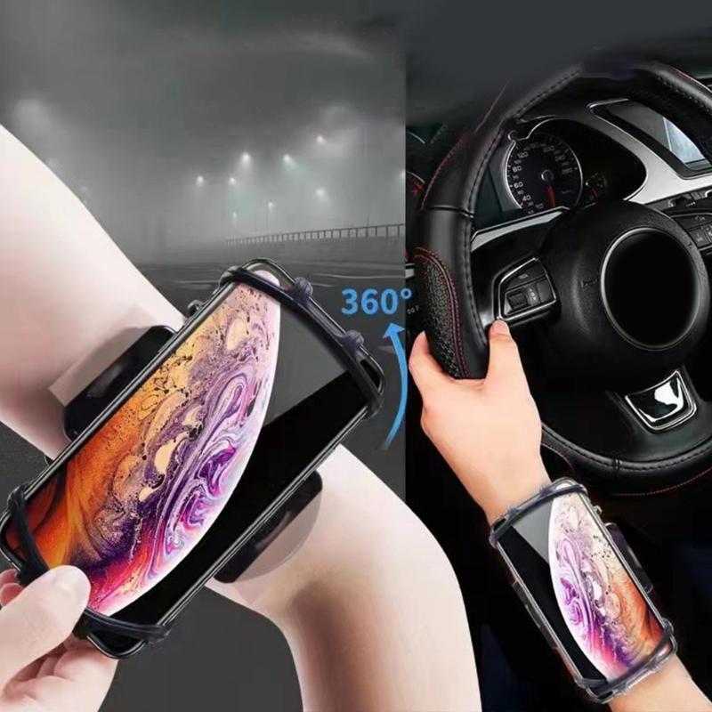 Breathable Workout Arm Strap For Smartphones Featuring Antislip Design Full Button Access During Exercise Nonslip Design