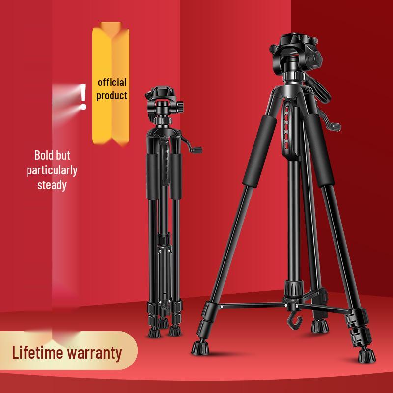 Floor-Standing Tripod for Mobile Phones and Cameras – Ideal for Live Broadcasts and Photography