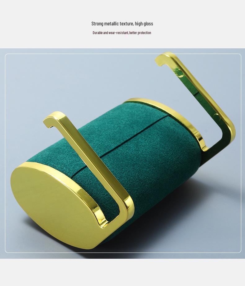 Microfiber Metal Bracelet & Watch Display Stand