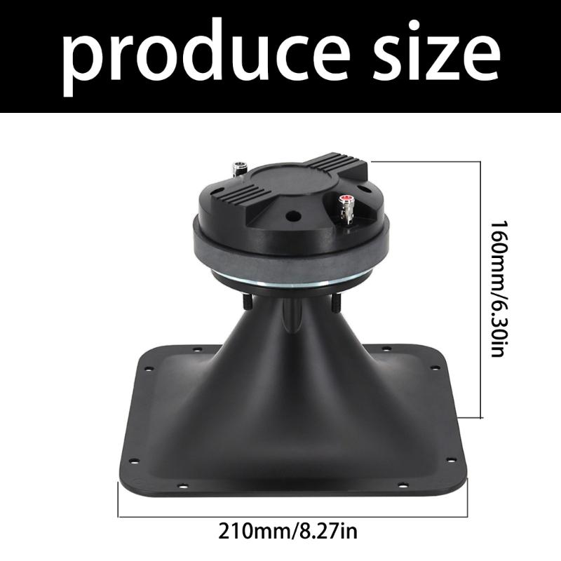DJ Speaker Tweeter Horn 210x210 8.25inch Throat HiFi For Home Theater Karaoke Professional Sound Mixer Public Address