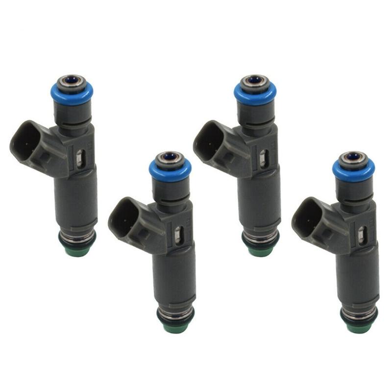 #386I 1PCS Fuel Injector 12582704 832-12115 High Quality Fuel Injector for Chevrolet Pontiac 2.2 2.4L (Gray-black)