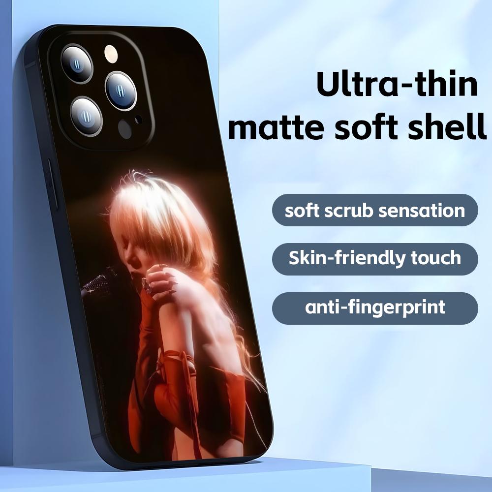 singer carly rae jepsen (0) Phone Case For iPhone17 16 16e 15 14 13 12 11 Plus Mini Pro Max Soft black Shockproof Cover