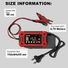 12V 8A 15A Car Charger 14.6V Motorcycle Truck Emergency Jump Starter Digital Display For Lifepo4 Lead Acid AGM GEL Batteries
