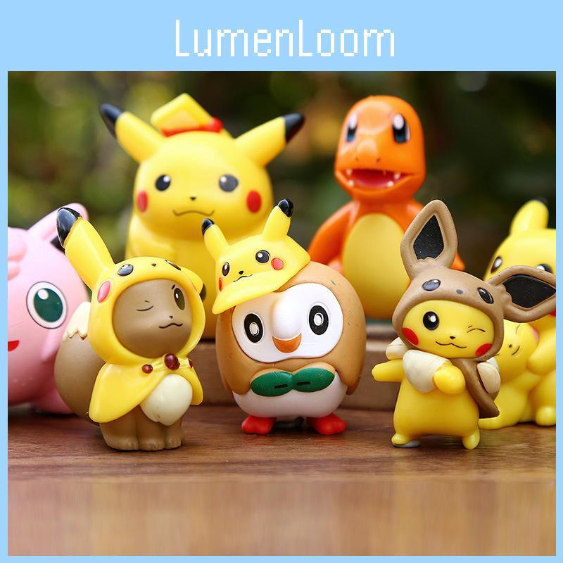 Pokmon Creative Desk Decoration Pvc Figurine For Home And Office Display