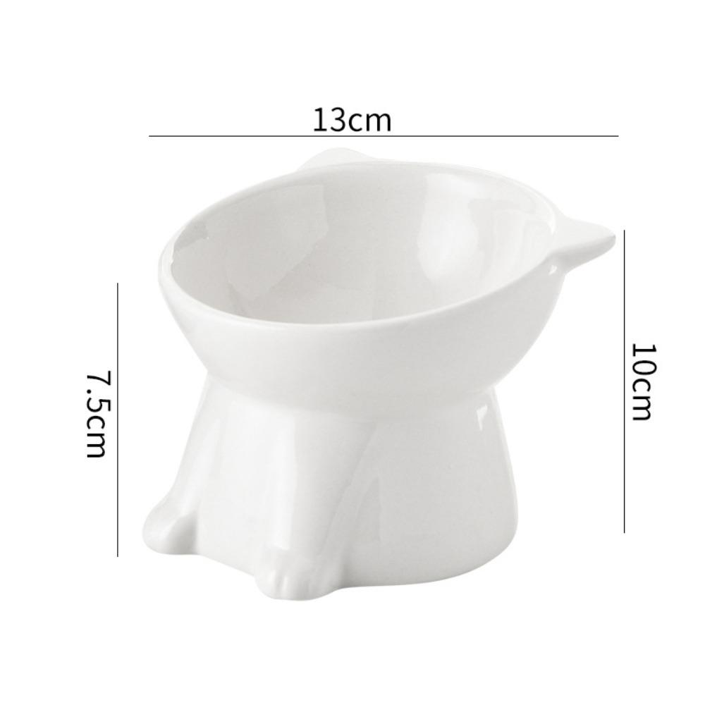 

Защита позвоночника Миска для питомца Высокие ножки Миска для собаки Новая миска для кошки Товары для питомцев белый