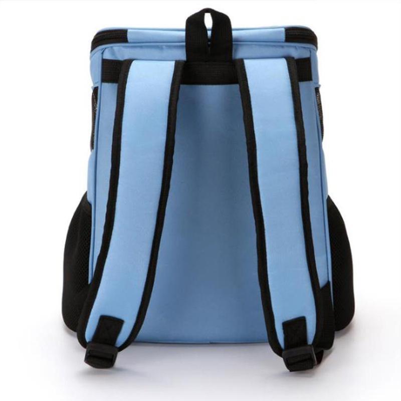 Faltbare Outdoor Tragbare Haustiertasche Atmungsaktives Netz Katzen- und Hunde Brust-Rucksack Brusttasche Haustierbedarf