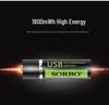 USB 5. Generation Schnellladegerät-Kit für 1,5V wiederaufladbare Lithiumbatterien & Universelle Sportkameras