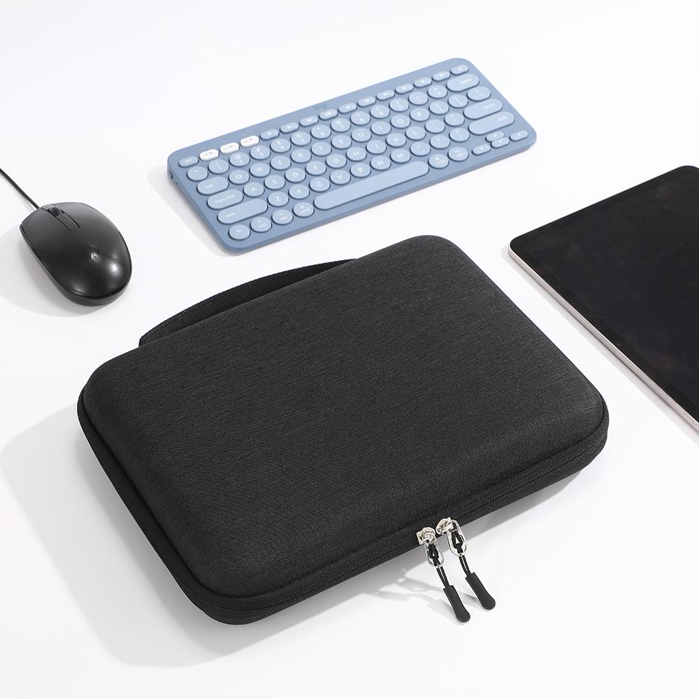 Black 12 Universal EVA Storage Bag for Huawei Apple iPad Tablets